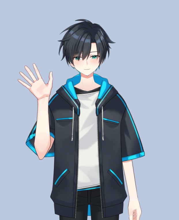 【完売/1点限定】男性モデル「Theo」【Vtuber向け #Live2Dモデル】