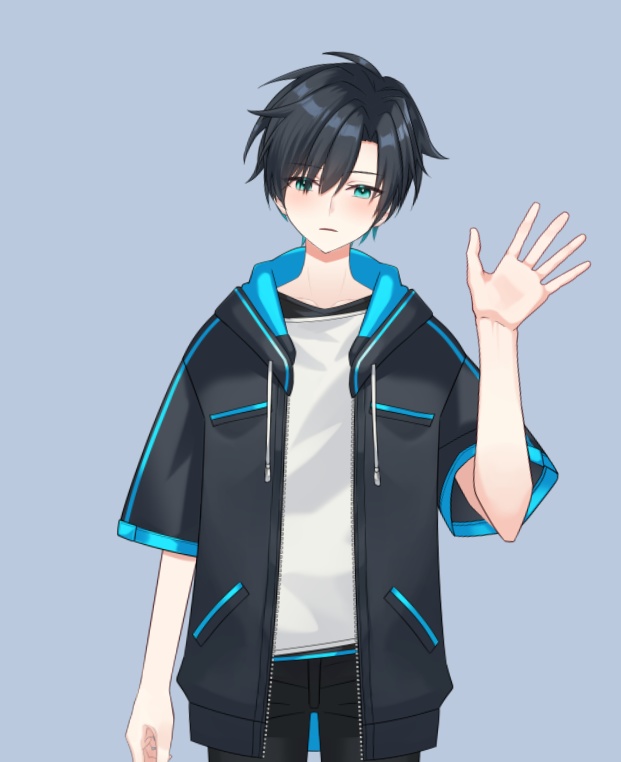 【完売/1点限定】男性モデル「Theo」【Vtuber向け #Live2Dモデル】