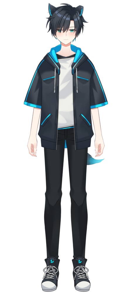 【完売/1点限定】男性モデル「Theo」【Vtuber向け #Live2Dモデル】