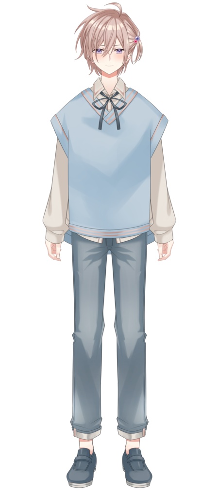 【完売/1点限定】男性モデル「Edel」【Vtuber向け #Live2Dモデル】