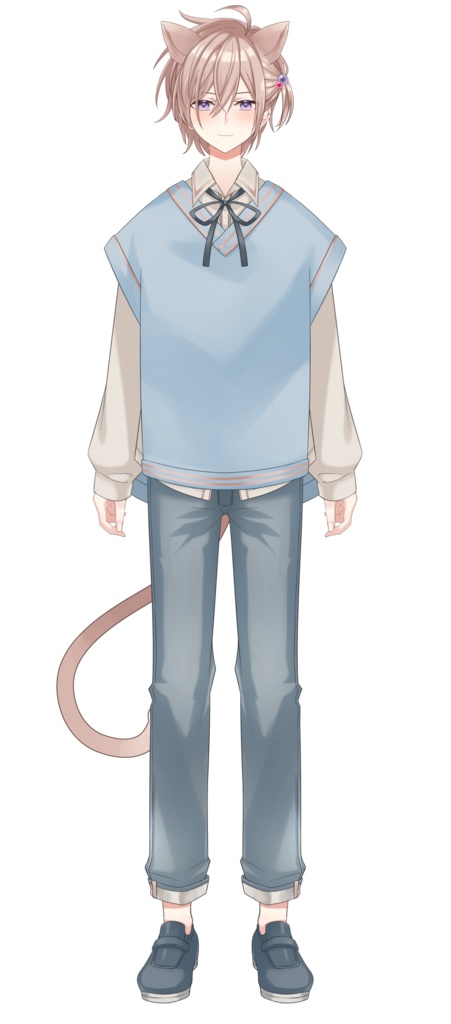 【完売/1点限定】男性モデル「Edel」【Vtuber向け #Live2Dモデル】