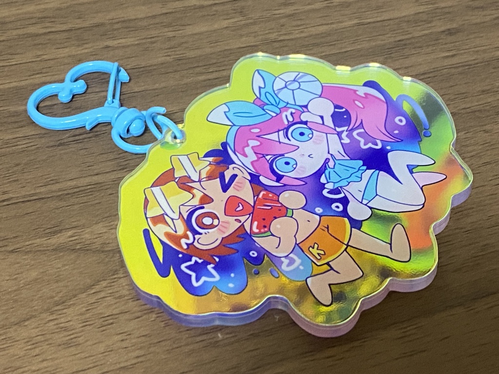 ケル&オーブリー 水着オーロラアクキー