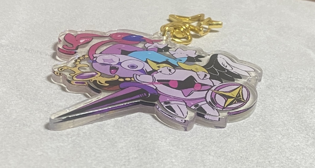 銀河組大暴れキラキラアクキー