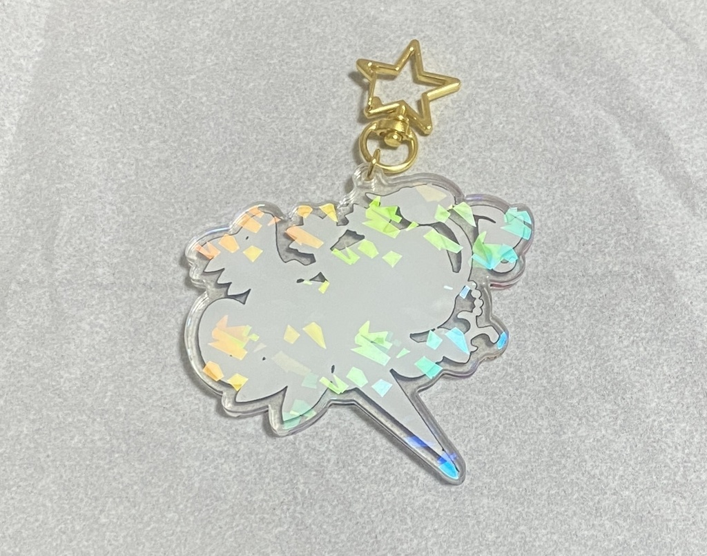 銀河組大暴れキラキラアクキー