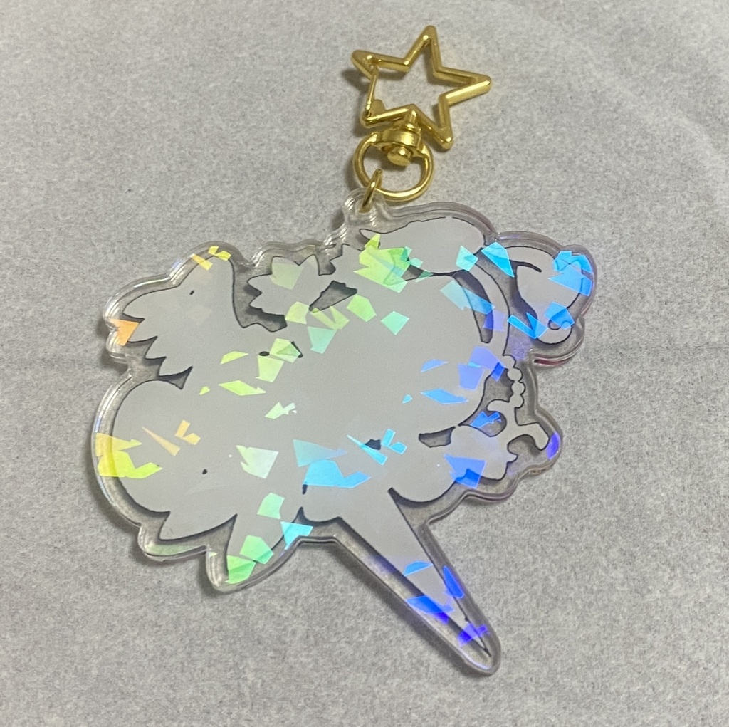 銀河組大暴れキラキラアクキー