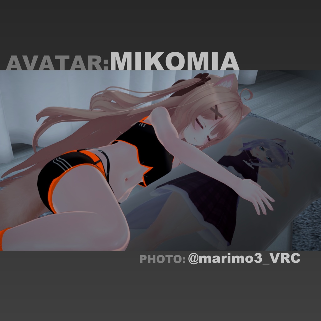 【37アバター対応】「ANTIHAZARD」テックウェア【VRChat向け】