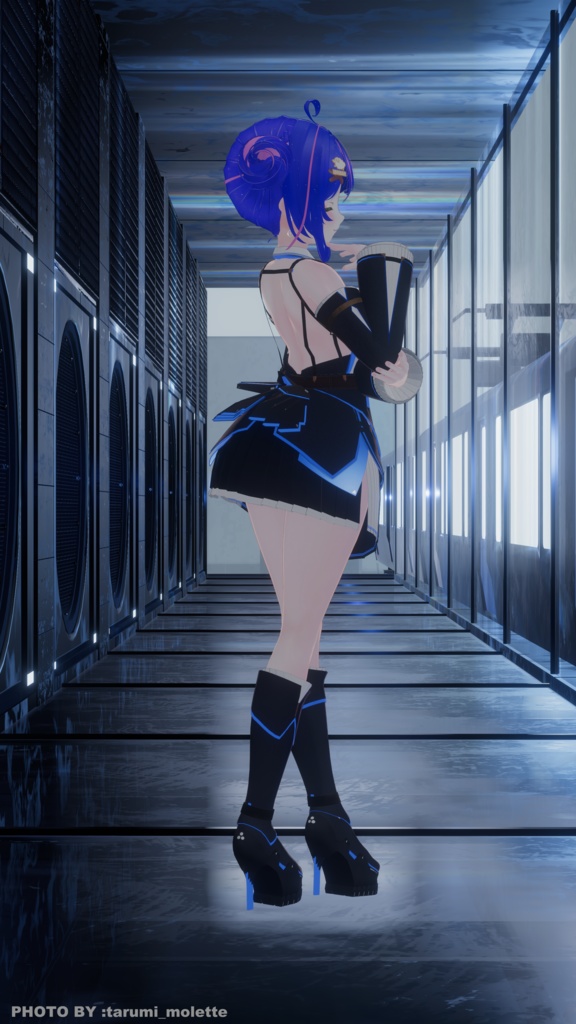 【22アバター対応】「VIBRANT」 TECHDRESS【VRChat向け】