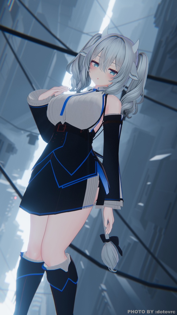 【22アバター対応】「VIBRANT」 TECHDRESS【VRChat向け】