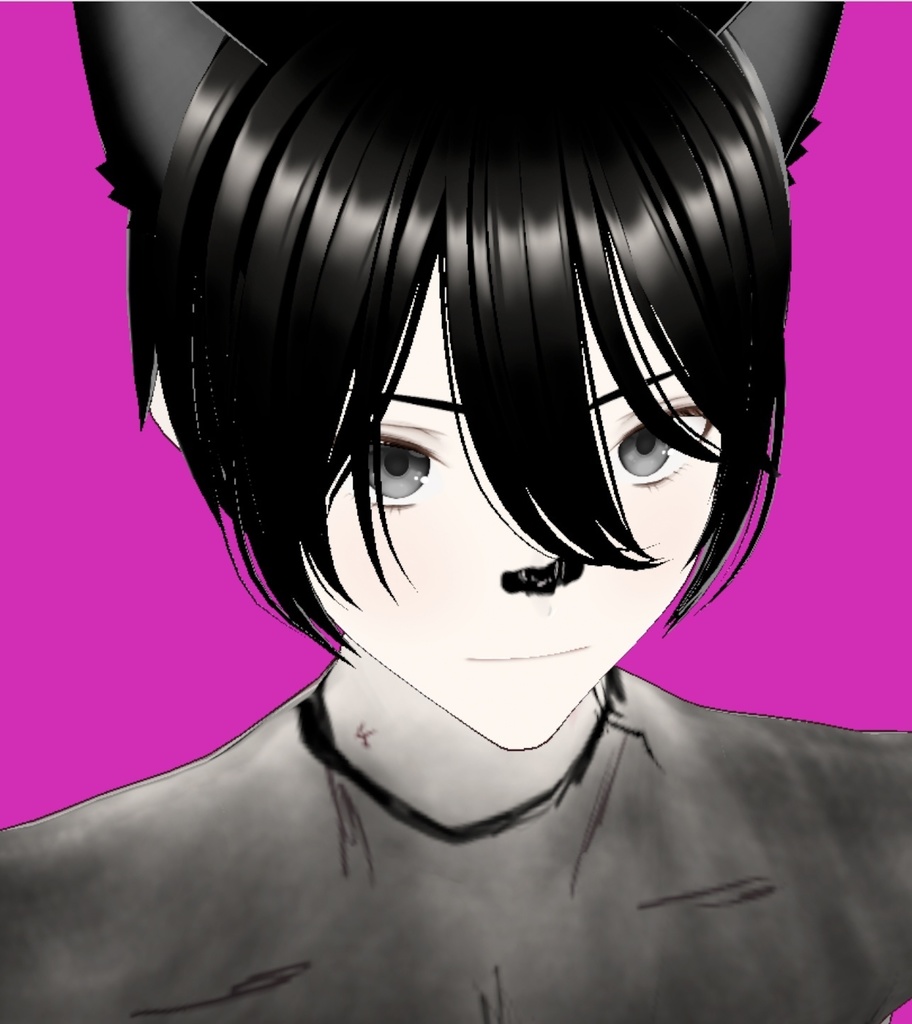 Vroid  e-boy dark 