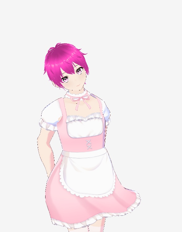 Vroid Model pink boy 