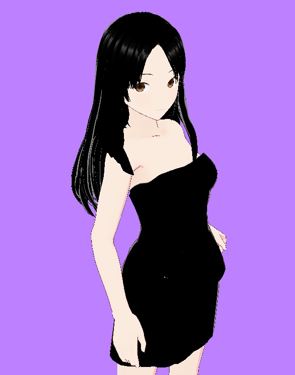 VRoid black girl 
