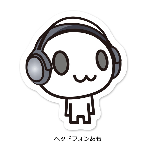 あも ミニステッカー