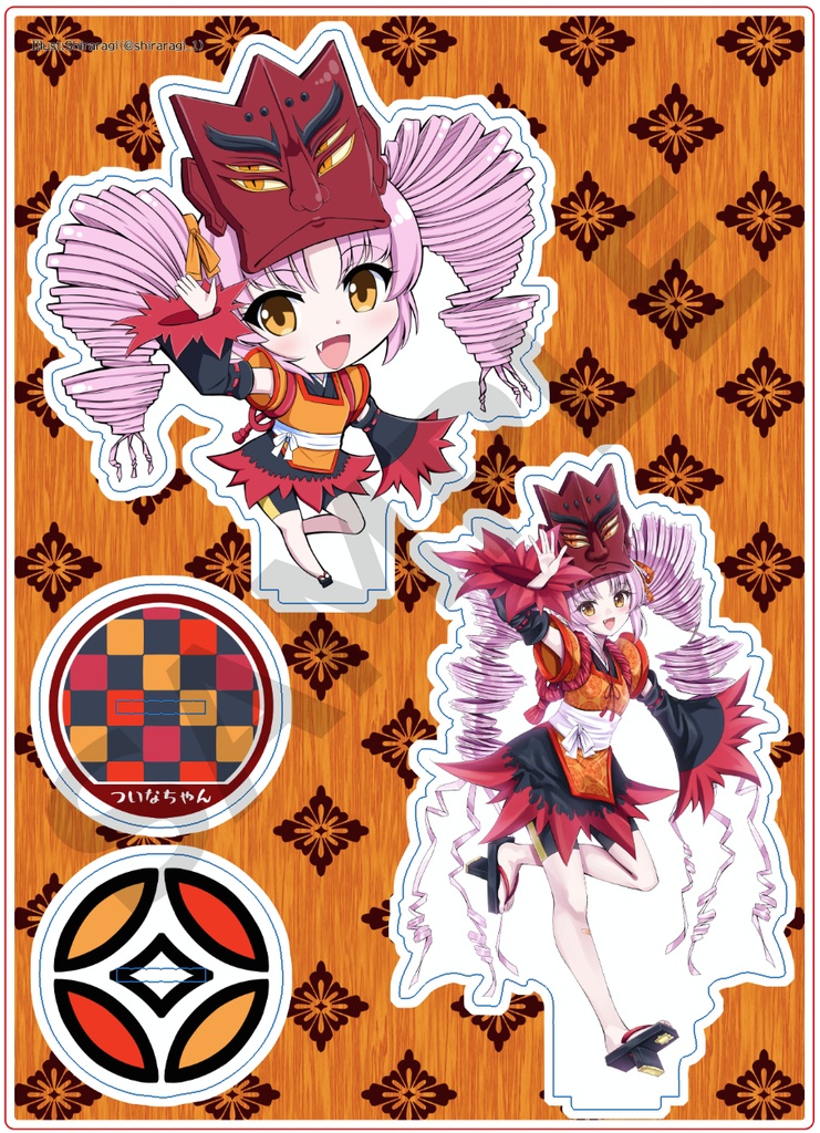 【チャリティー販売】ついなちゃん アクリルフィギュア