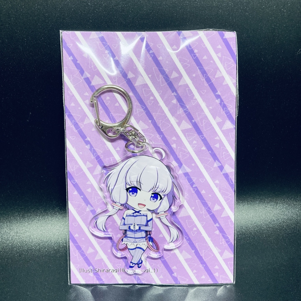 【チャリティー販売】結月ゆかり アクリルキーホルダー
