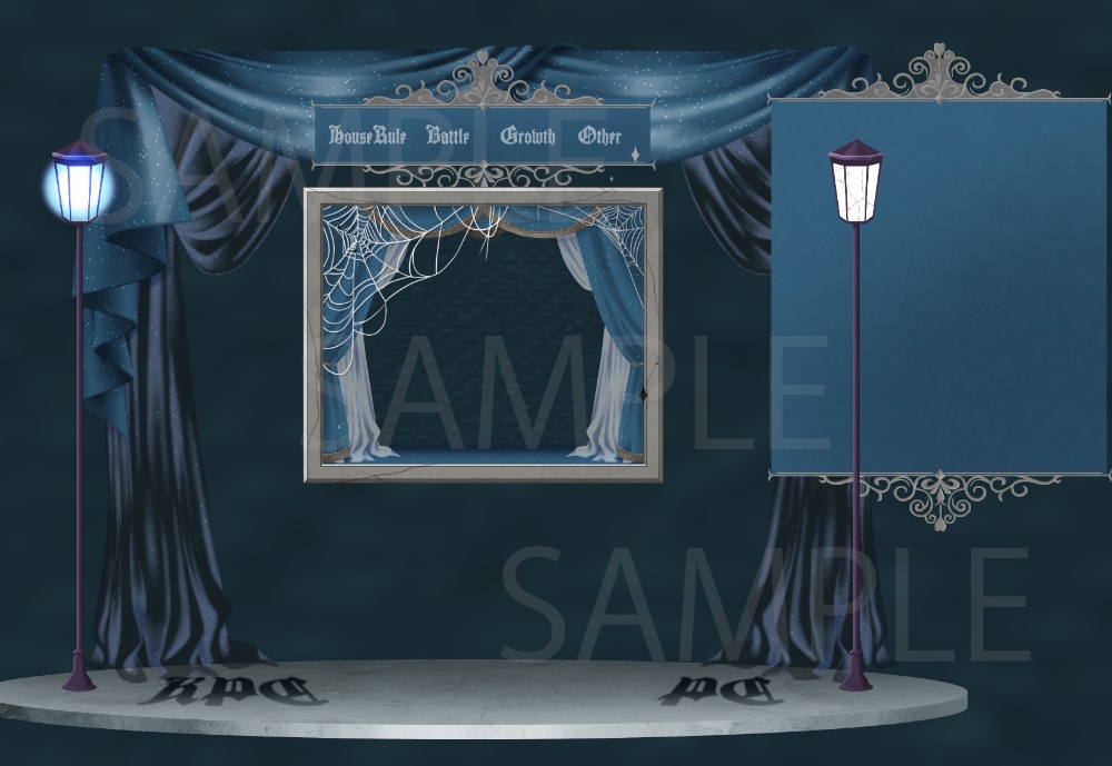 【ICICA】ちょっと豪華なお部屋素材【APNGも有】