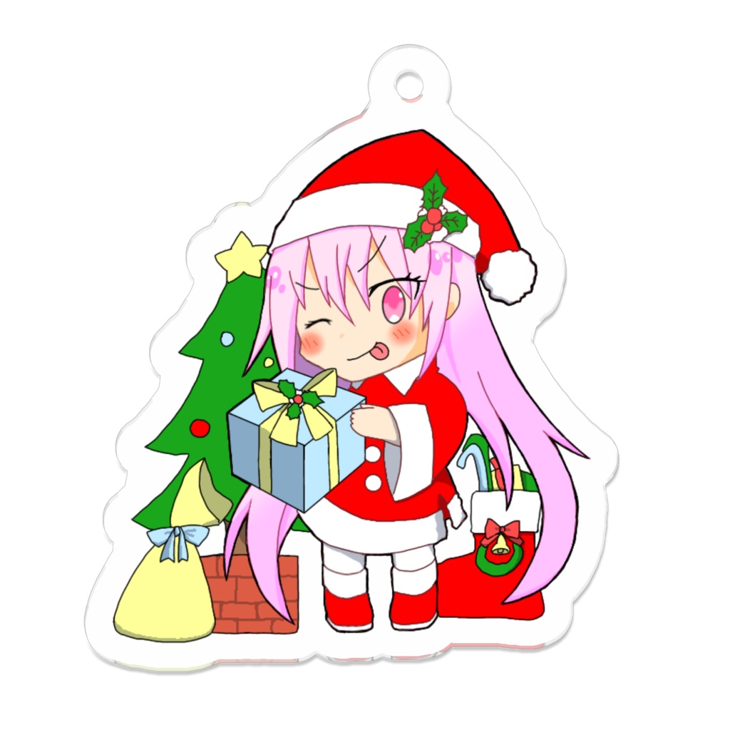 【一次創作】ユキナ(XmasVer.)