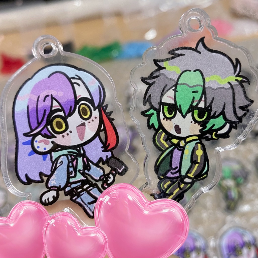 よもぎん子アクキー