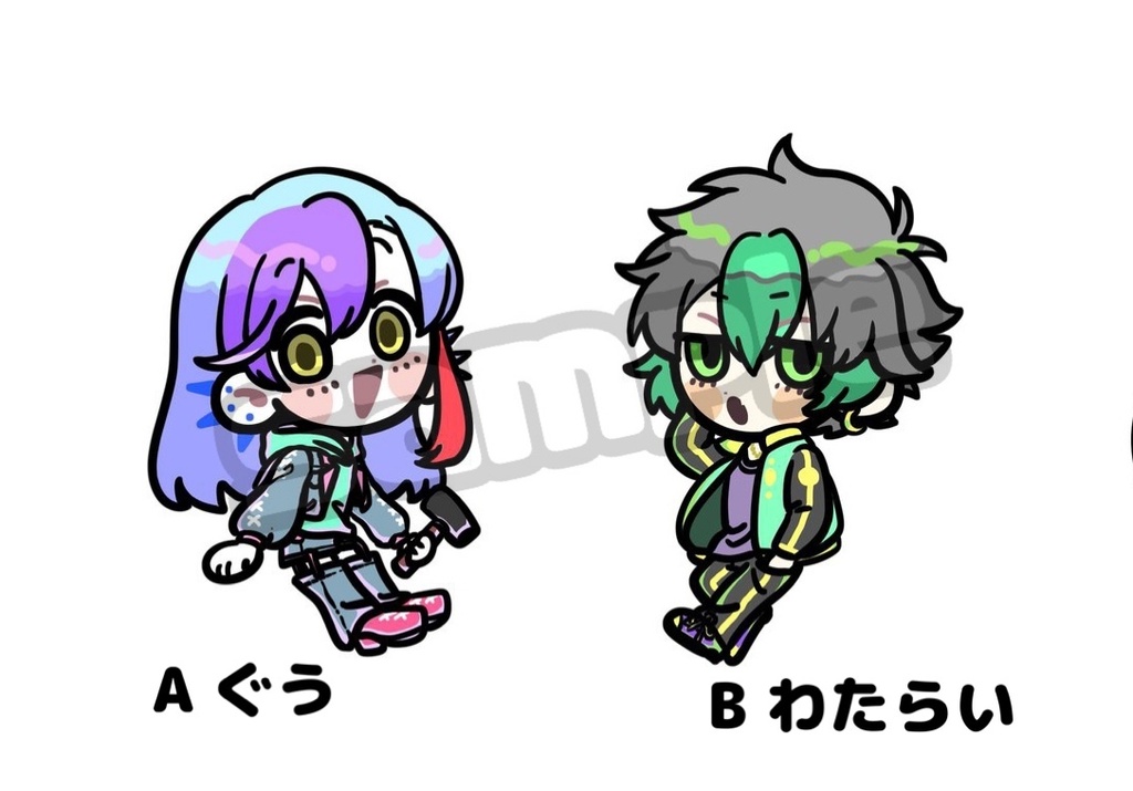 よもぎん子アクキー