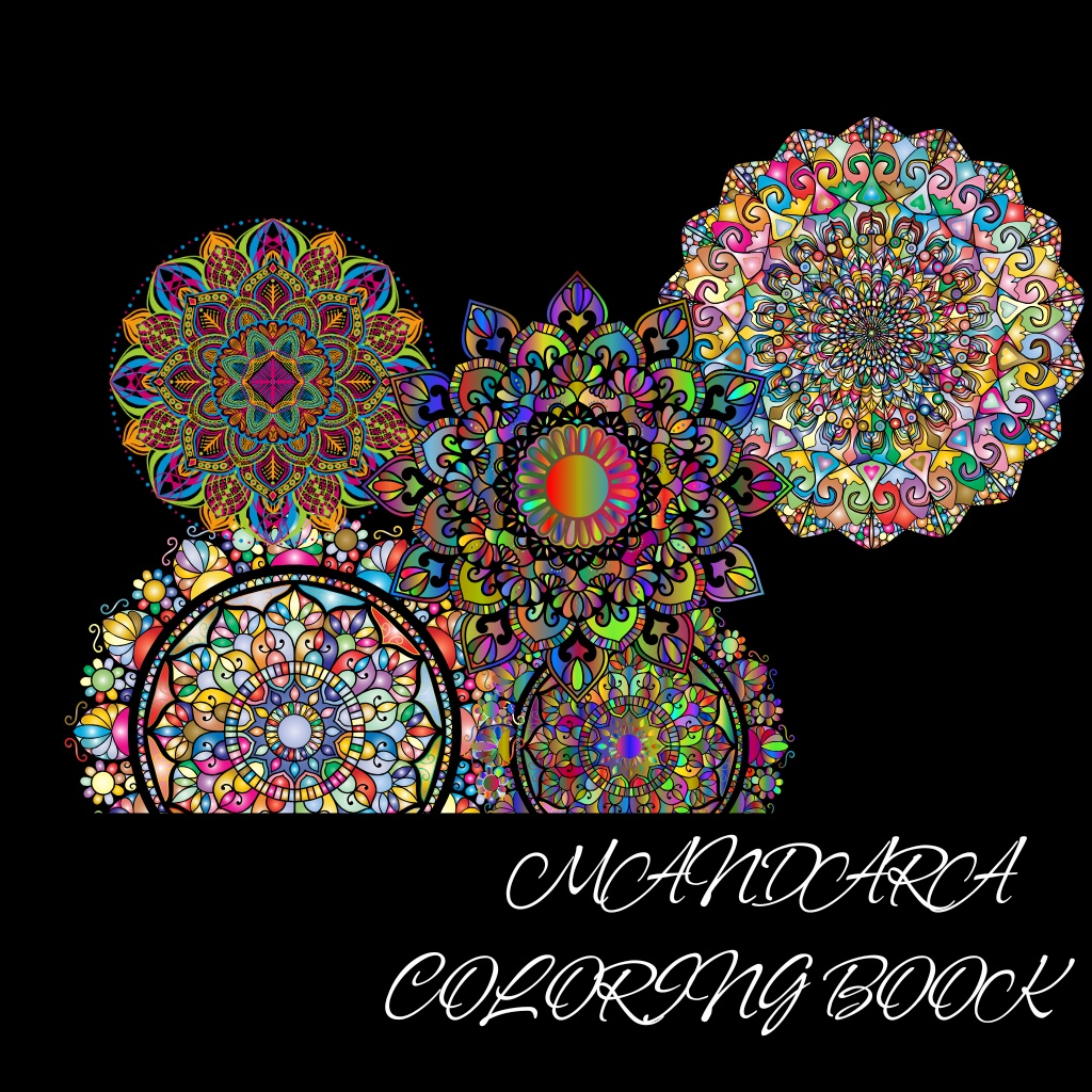 心ヲ癒す　　　　　　　　　曼陀羅大人ぬり絵7枚セット