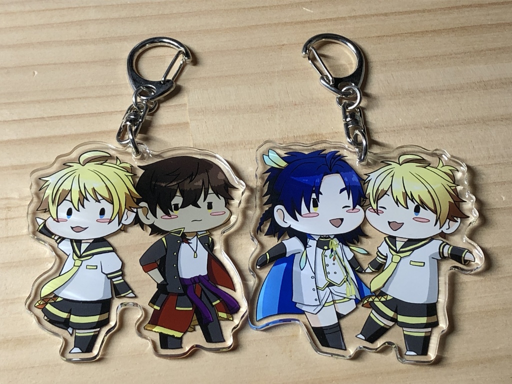 レンくんと春の連番アクキー2種