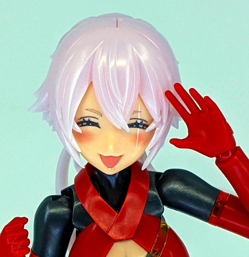 Vol.9 UVプリント6種 皇巫スサノヲ 紅蓮 フェイスパーツセット