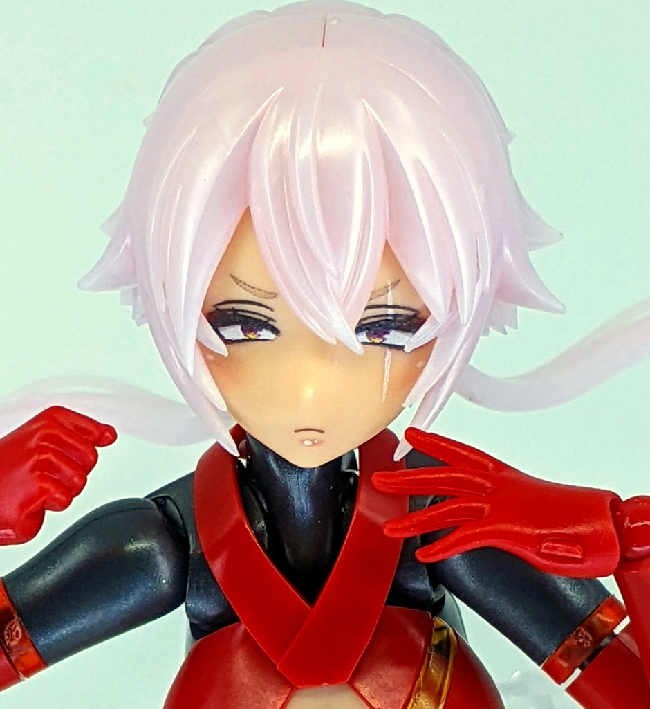 Vol.9 UVプリント6種 皇巫スサノヲ 紅蓮 フェイスパーツセット