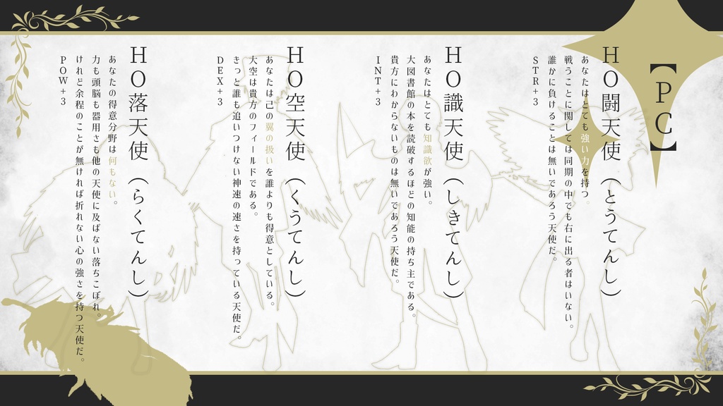 【CoC6版】クトゥルフ神話TRPG 天使礼賛 【E194309_SPLL】