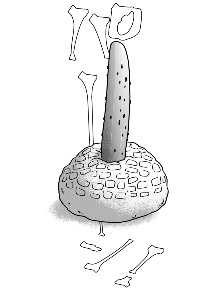 キュウリぶっ刺しパンTシャツ