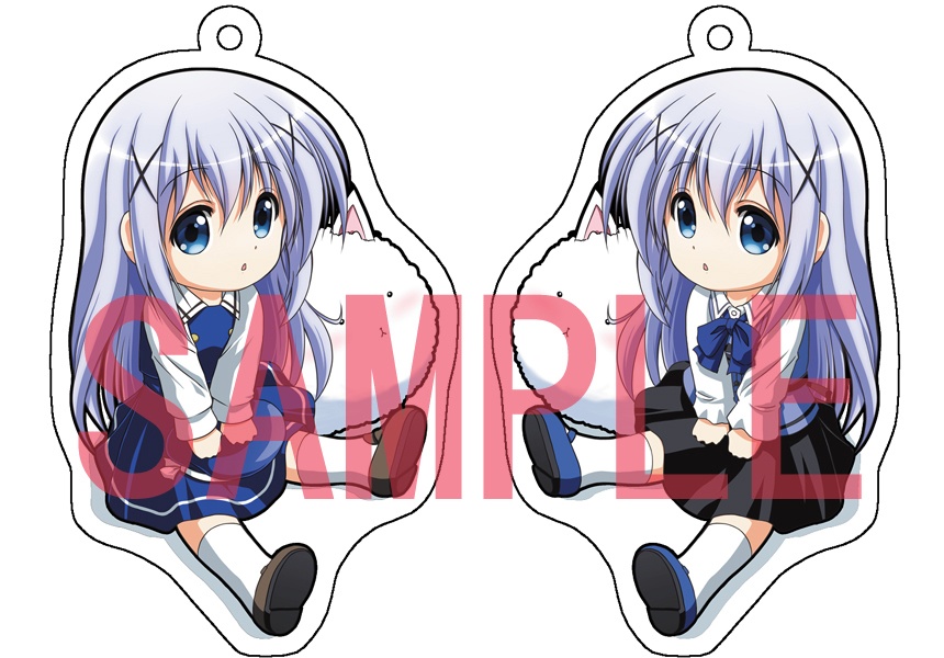 『ご注文はうさぎですか?』アクリルキーホルダー(チノ・ココア・リゼ・シャロ・千夜)