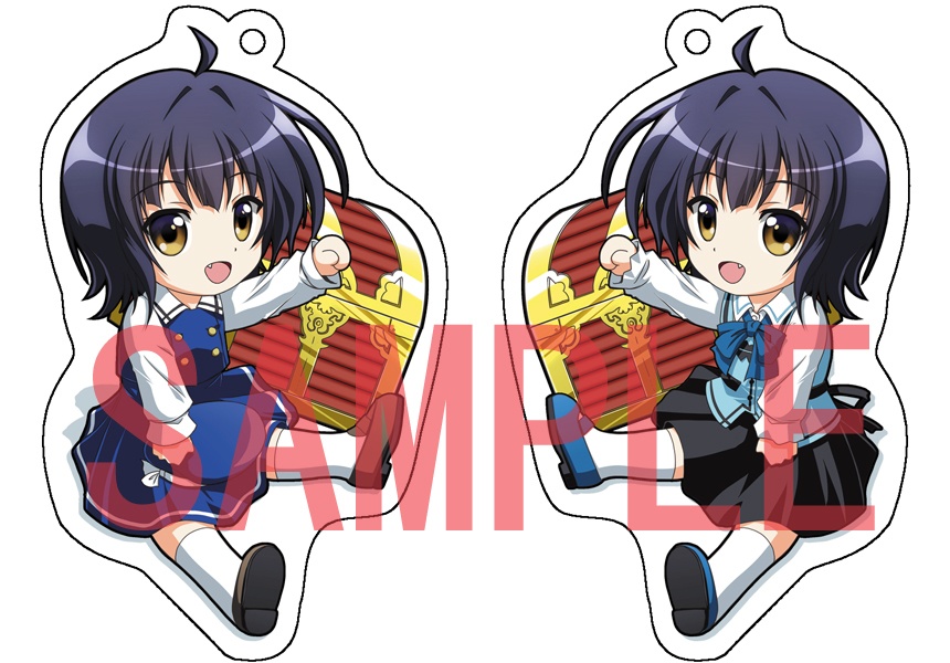 『ご注文はうさぎですか?』アクリルキーホルダー(マヤ・メグ・モカ)