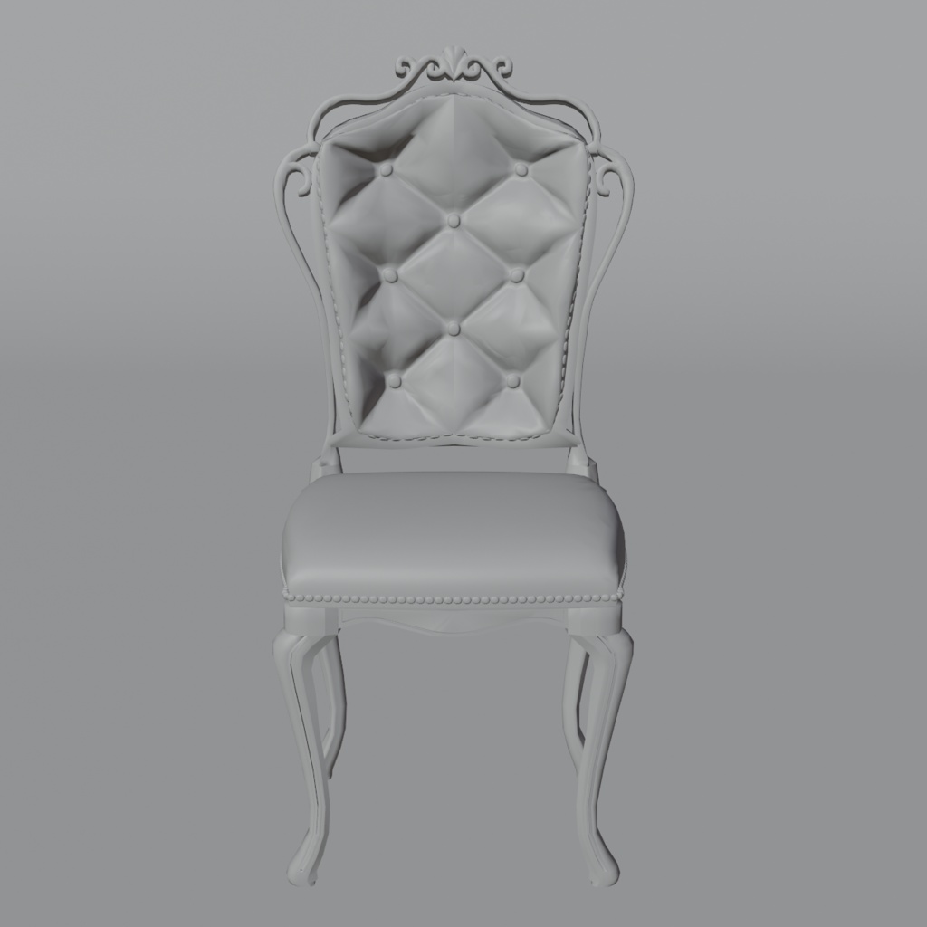 クラシカルな３dの椅子 Onasu Asset Booth