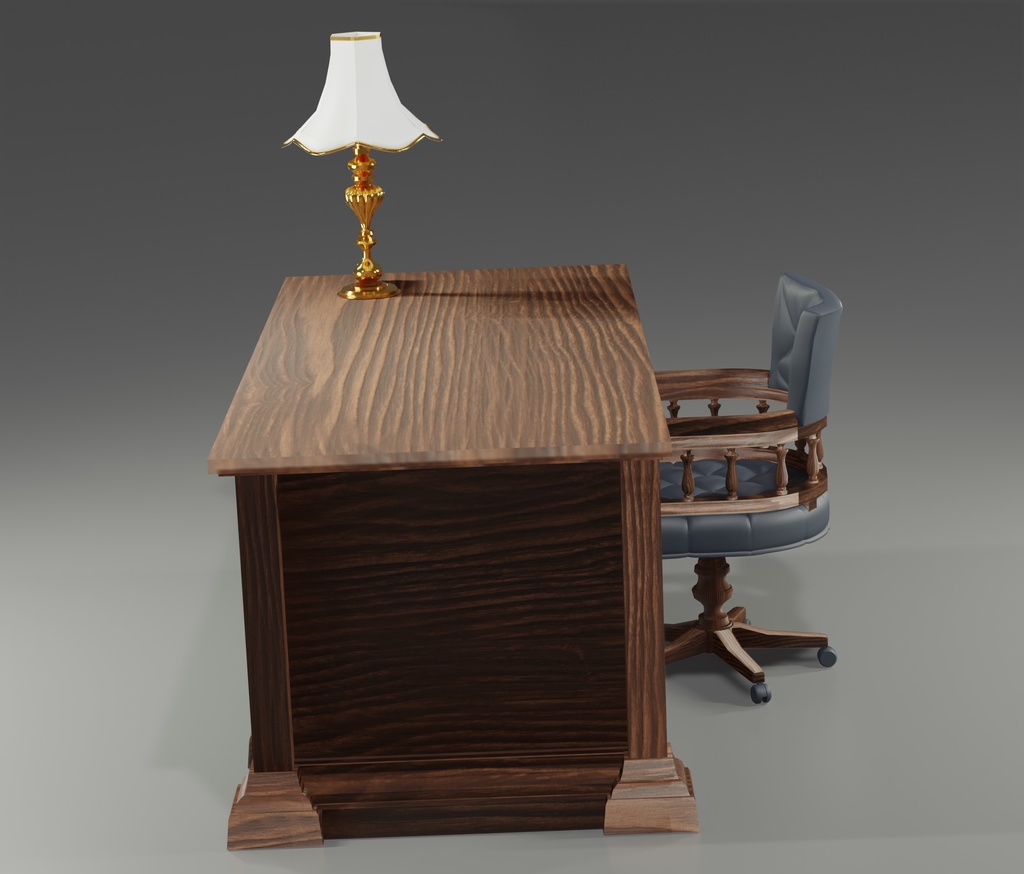 クラシカルな書斎セット