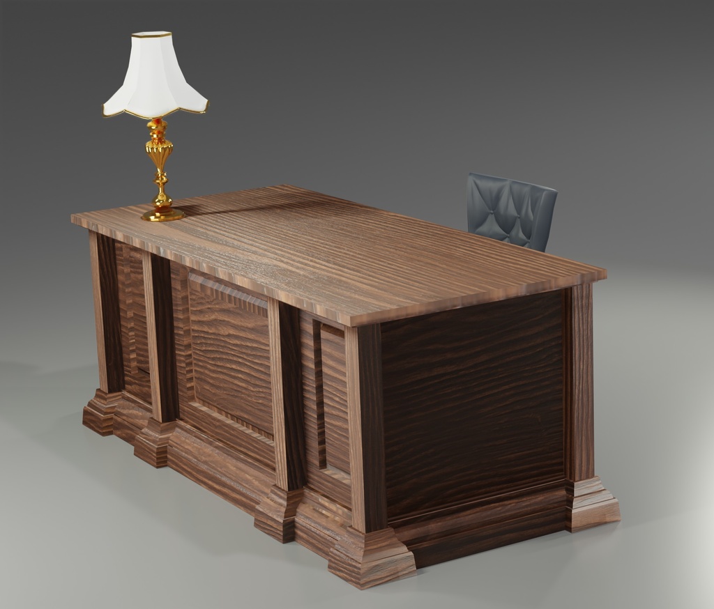 クラシカルな書斎セット