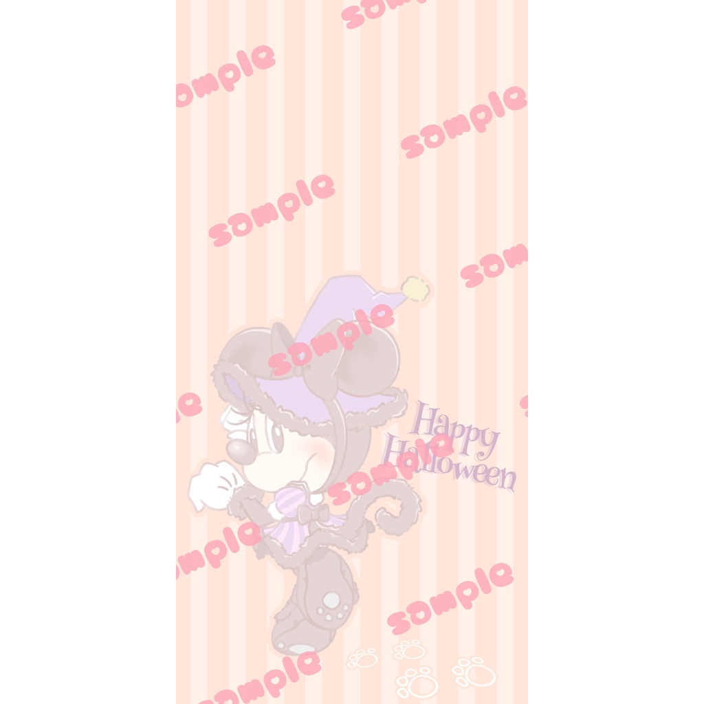 【無料壁紙】ディズニーハロウィン2022 ミニーマウス