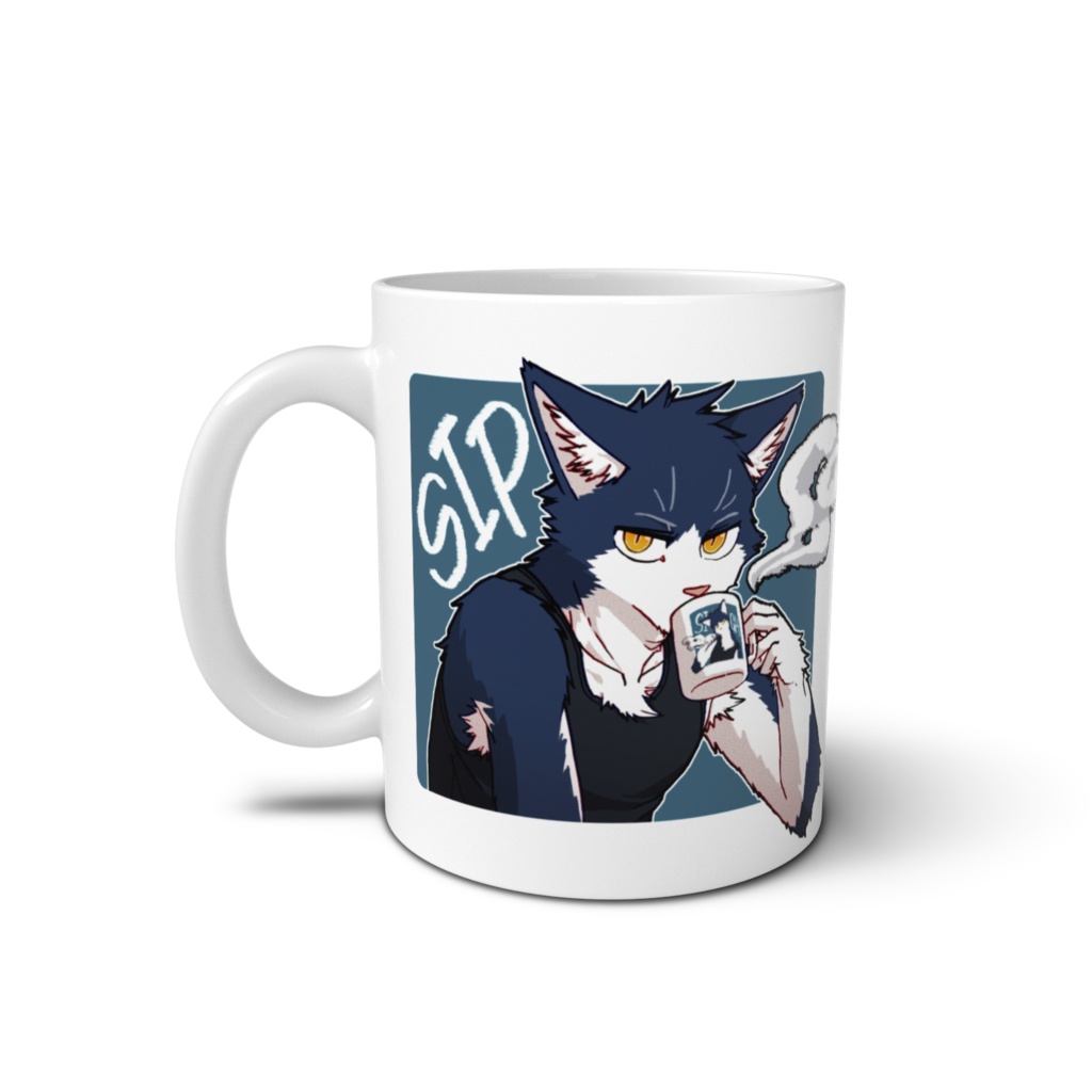 【マグカップ】ハチワレn号【pixivFACTORY製】