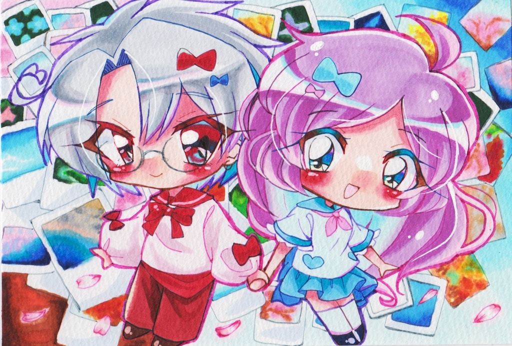 原画「ふたりのおもいで」