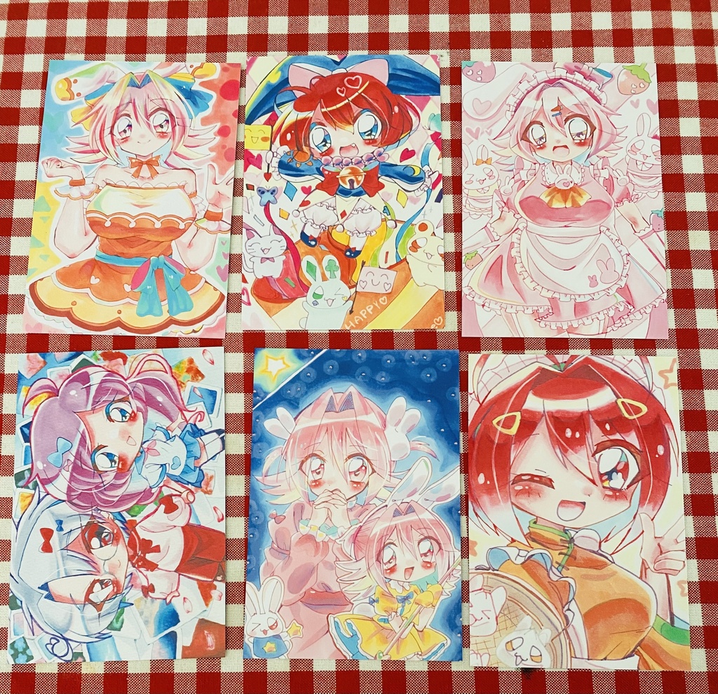 ポストカードセット 女の子①