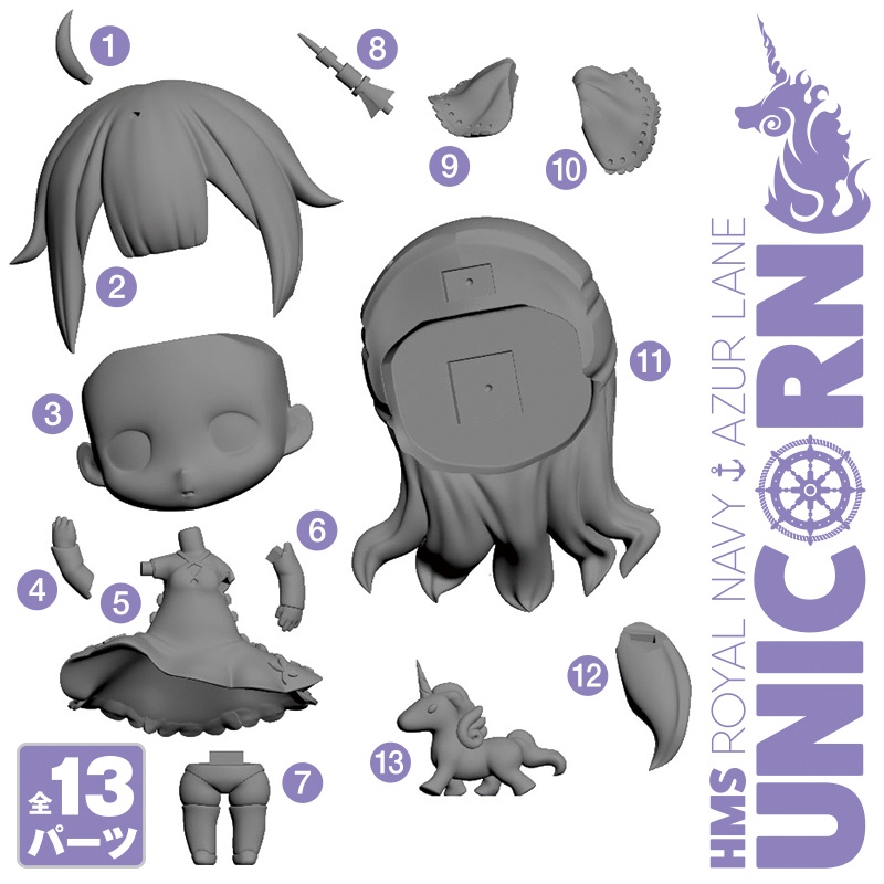 【アズールレーン】ユニコーン ガレージキット