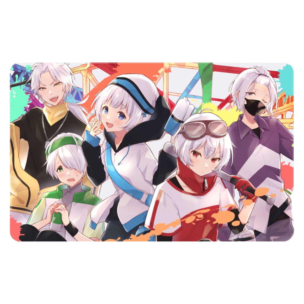 【ICカードステッカー】あくすて改札通りまーす