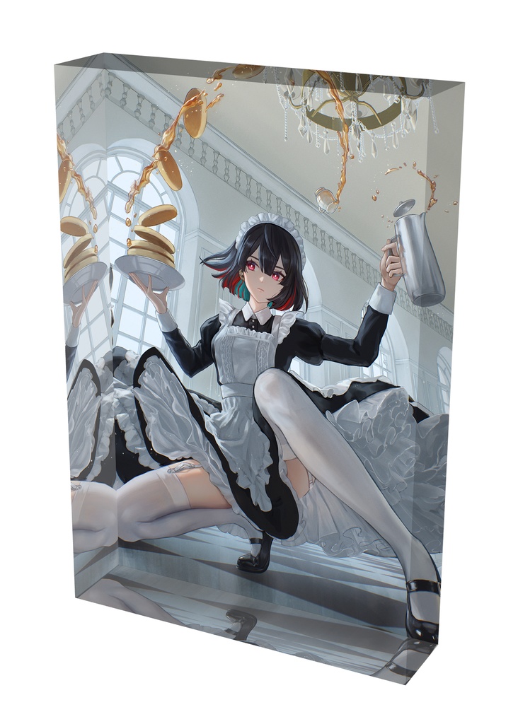 【メイド雪衣】アクリルブロック