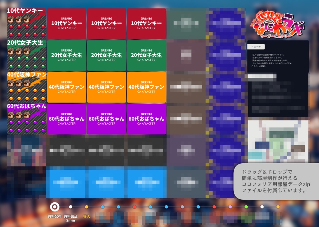 マーダーミステリー『しばくぞ★なにわランド』