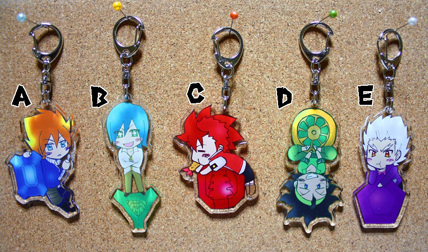 ①ガイクラアクキー