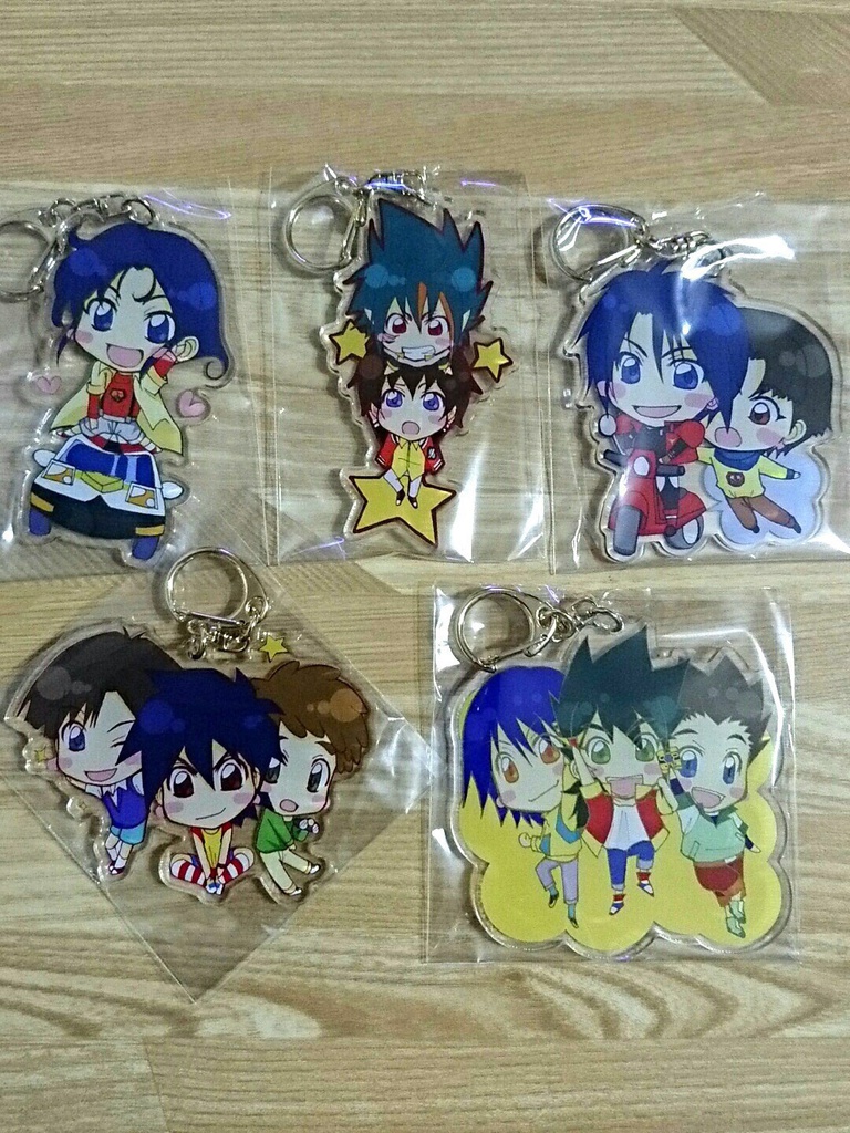 ゆうしゃ・えるどらんアクキー