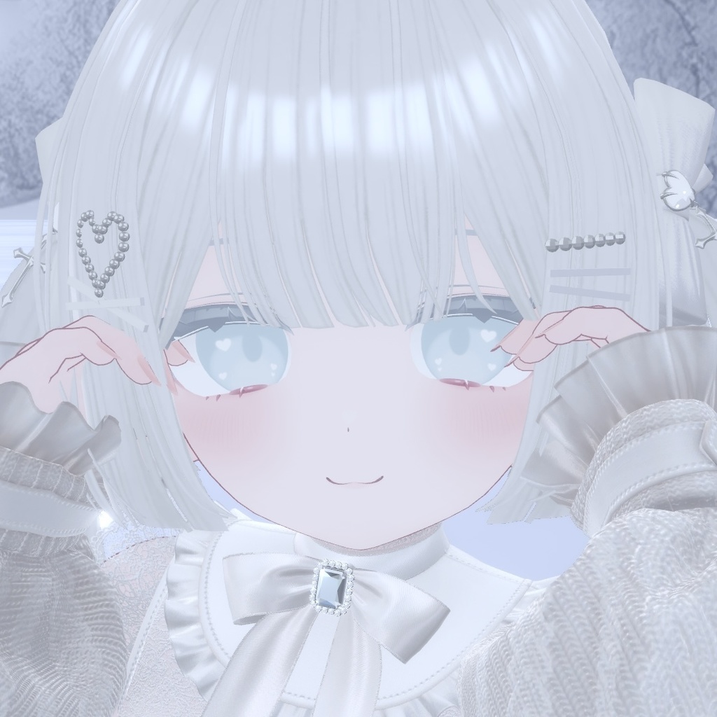 シフォン Chiffon Heart Eye Textures 【16+8 colors】