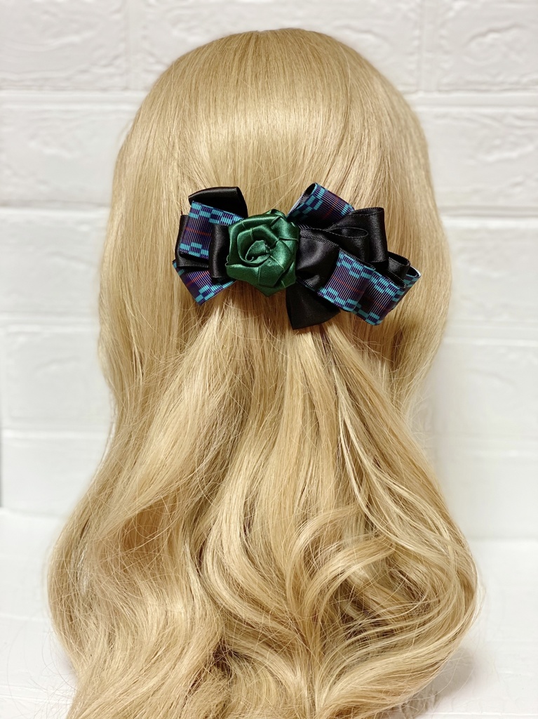 鬼滅の刃風⭐︎炭治郎イメージバレッタ