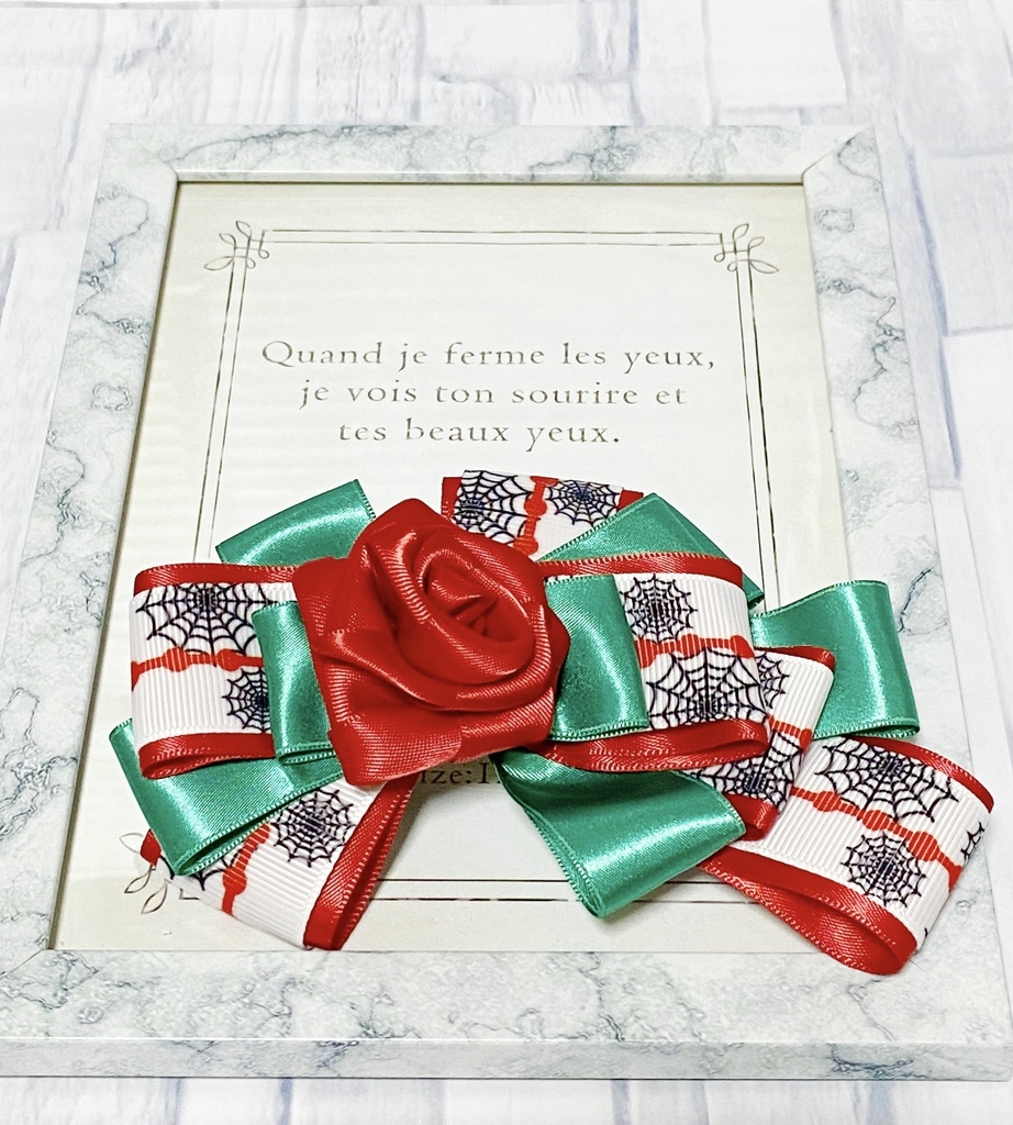 鬼滅の刃風⭐︎下弦の伍 累イメージバレッタ