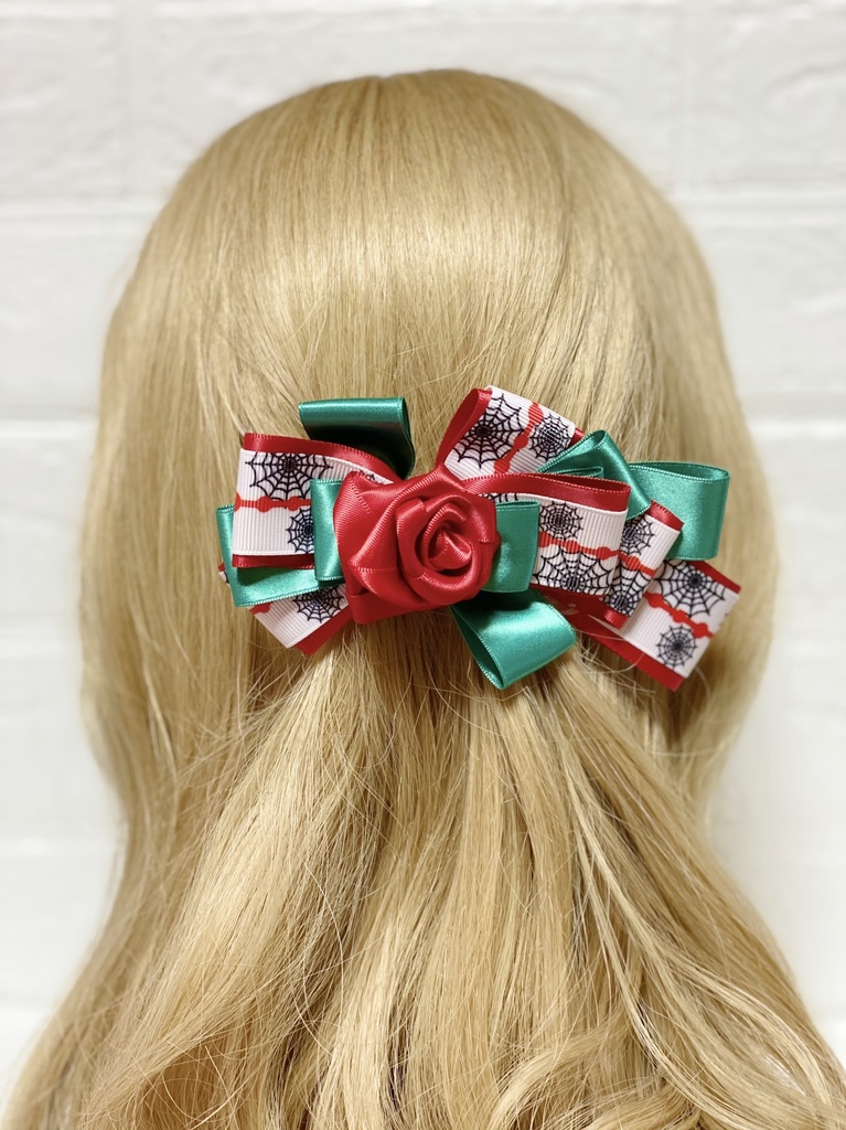 鬼滅の刃風⭐︎下弦の伍 累イメージバレッタ