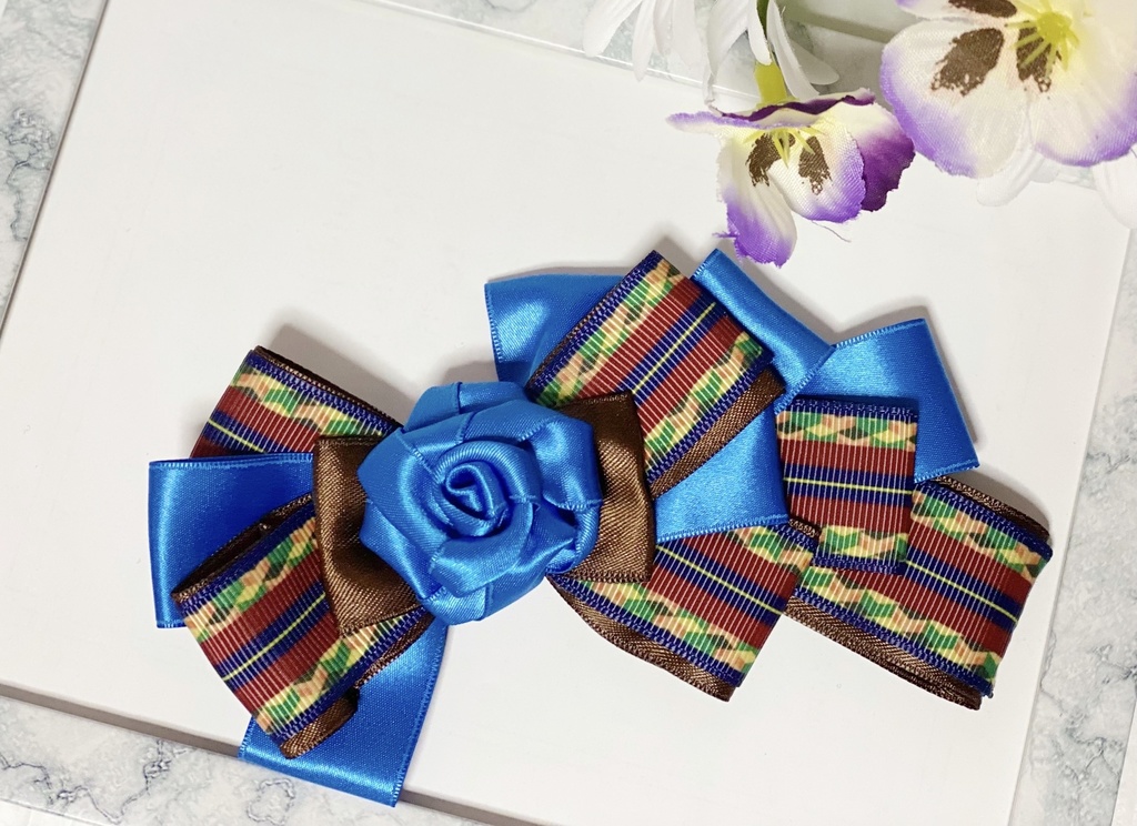 鬼滅の刃風⭐︎冨岡義勇イメージバレッタ