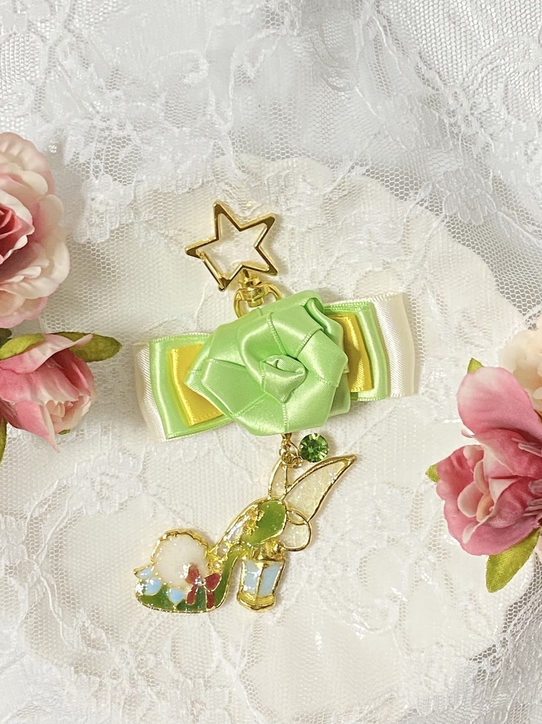 プリンセスモチーフハイヒールキーホルダー