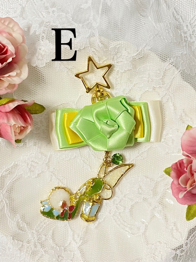 プリンセスモチーフハイヒールキーホルダー